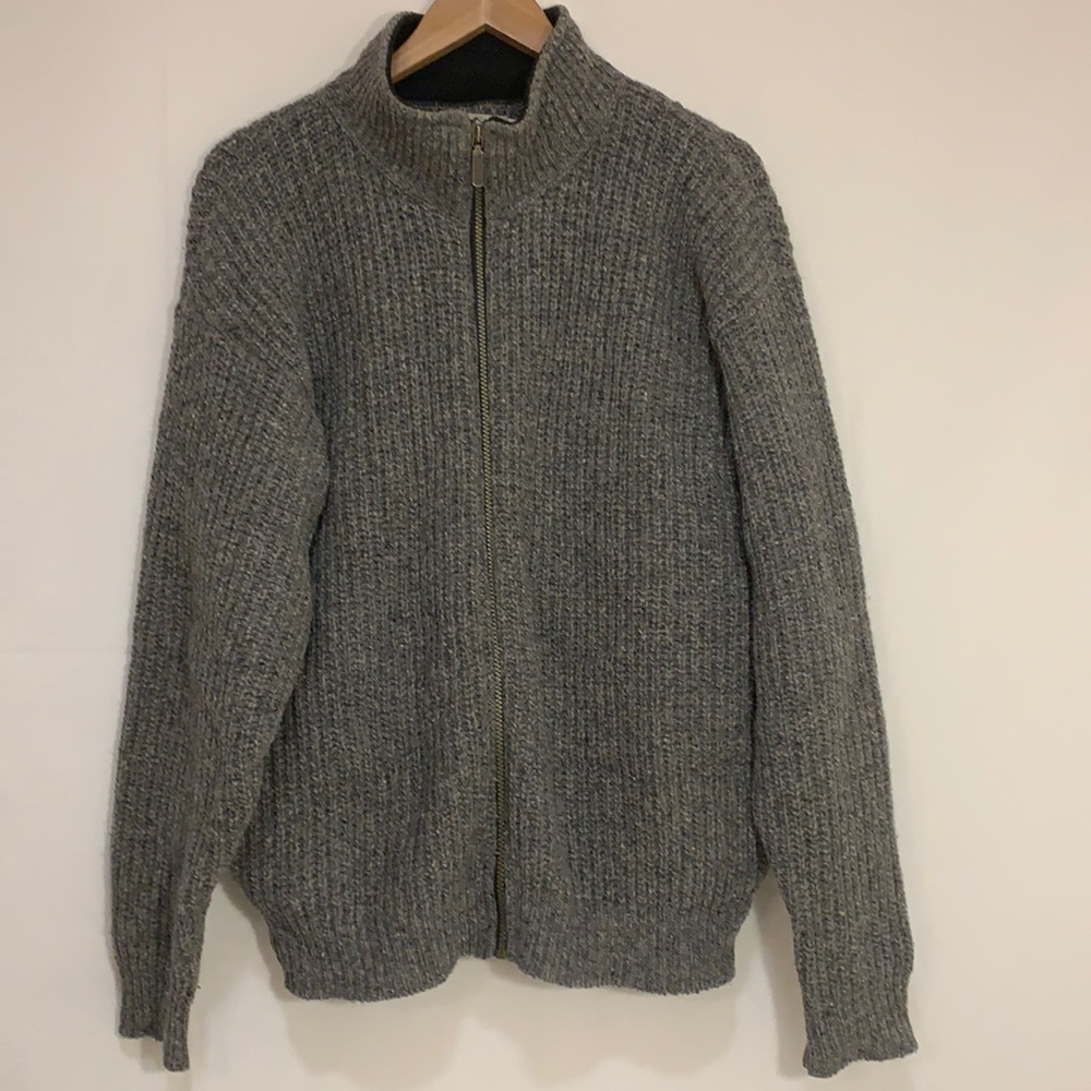 REI long sleeves Wool/Nylon full zipper jacket (men’s)